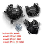 Engine Cover For ZX-6R (2013–2026) - Forged Carbon