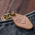 Handcrafted Genuine Leather Keychain - 11