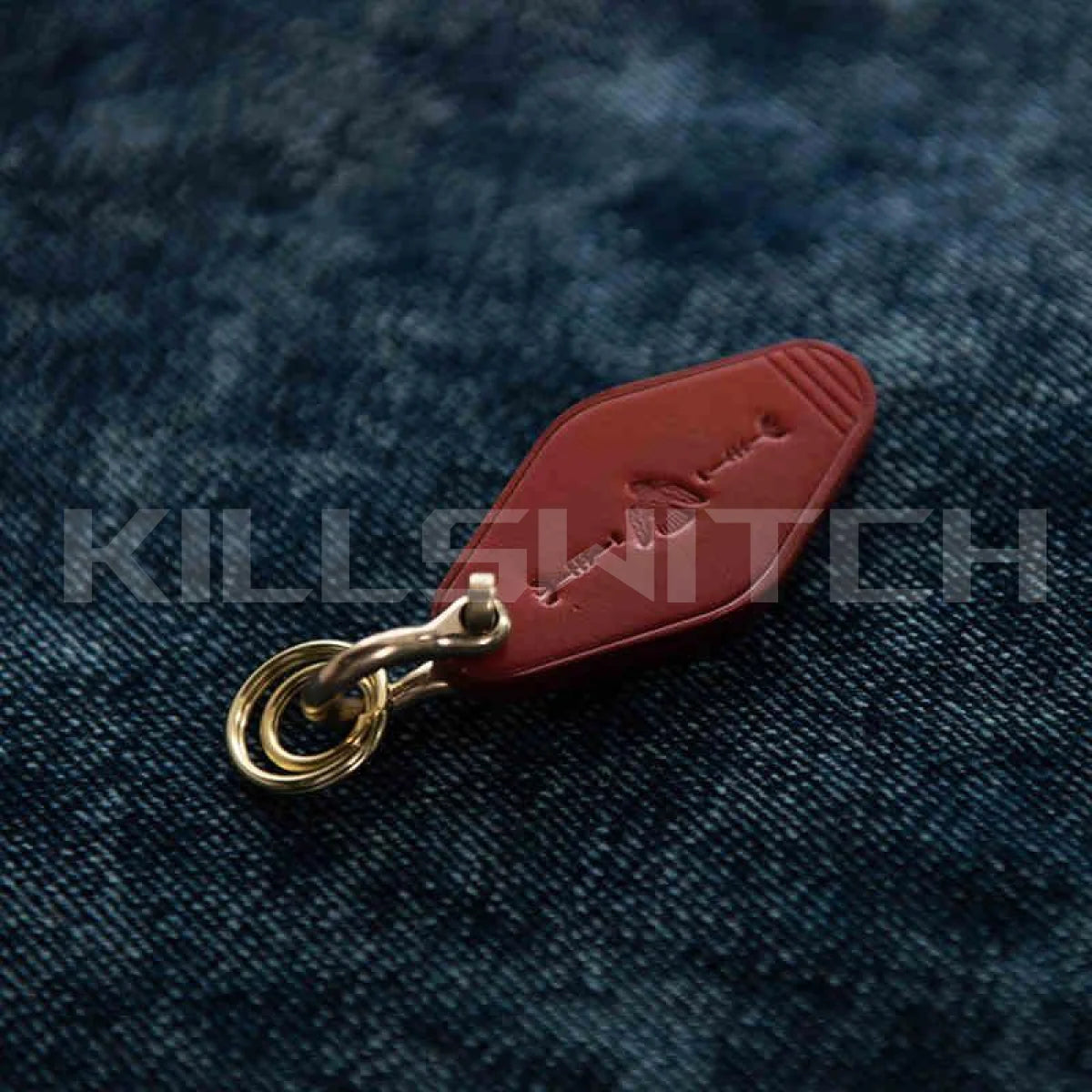 Handcrafted Genuine Leather Keychain - 3