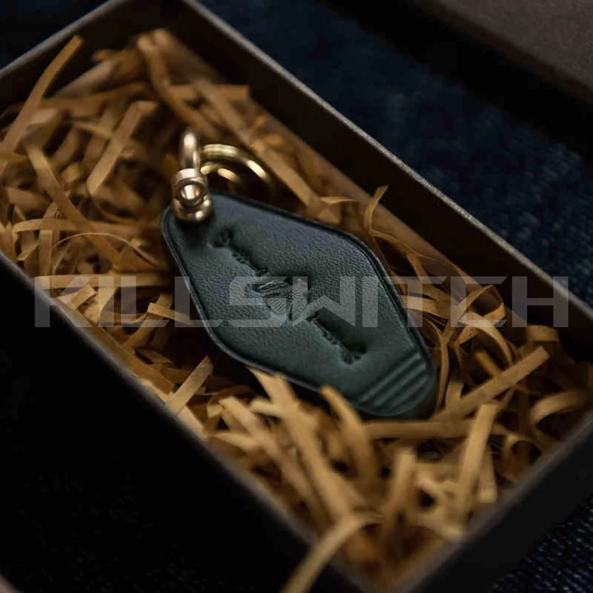 Handcrafted Genuine Leather Keychain - 4