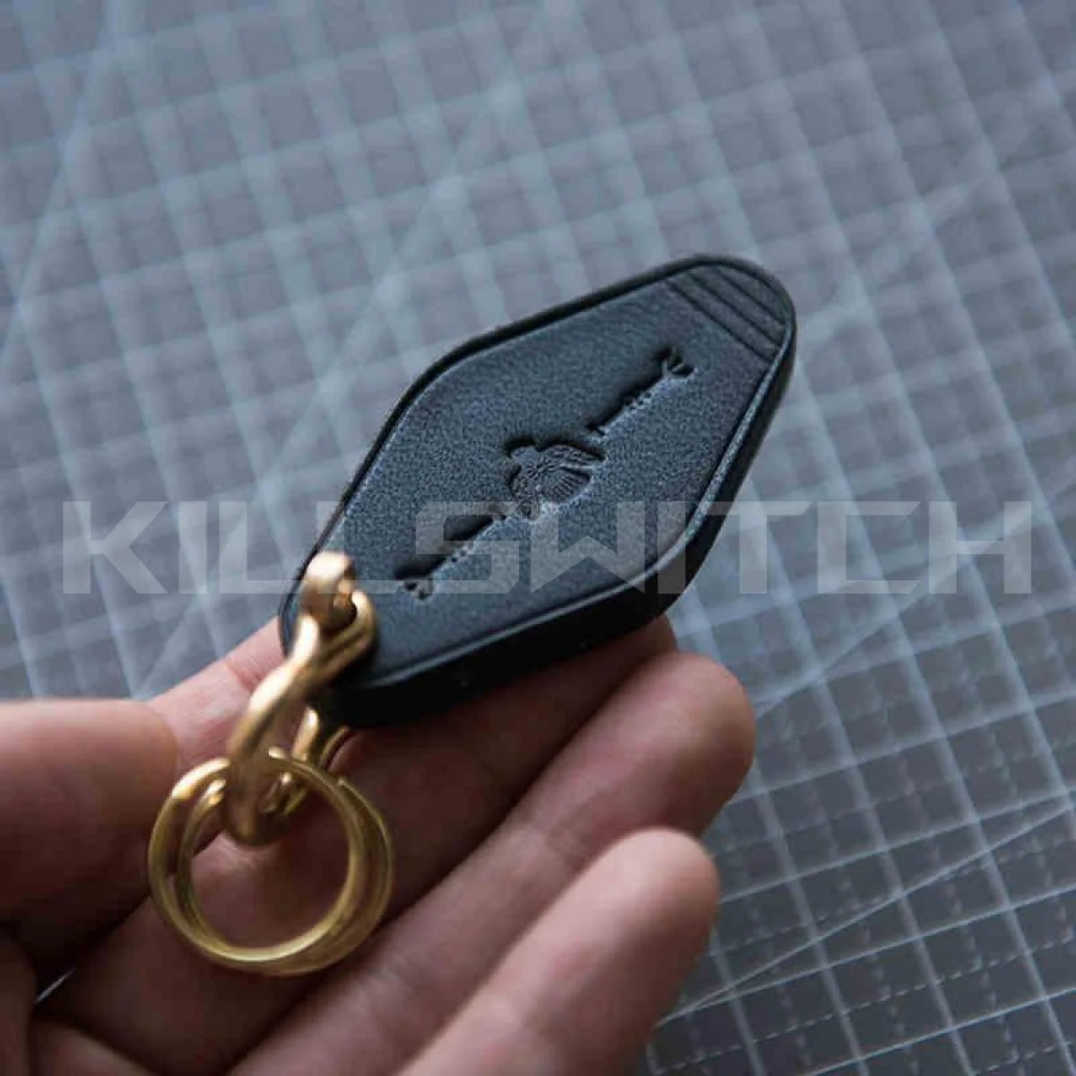Handcrafted Genuine Leather Keychain - 6
