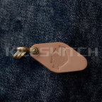 Handcrafted Genuine Leather Keychain - 8