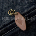 Handcrafted Genuine Leather Keychain - 9
