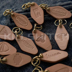 Handcrafted Genuine Leather Keychain