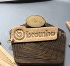 Handcrafted Genuine Leather Keychain - C - decor