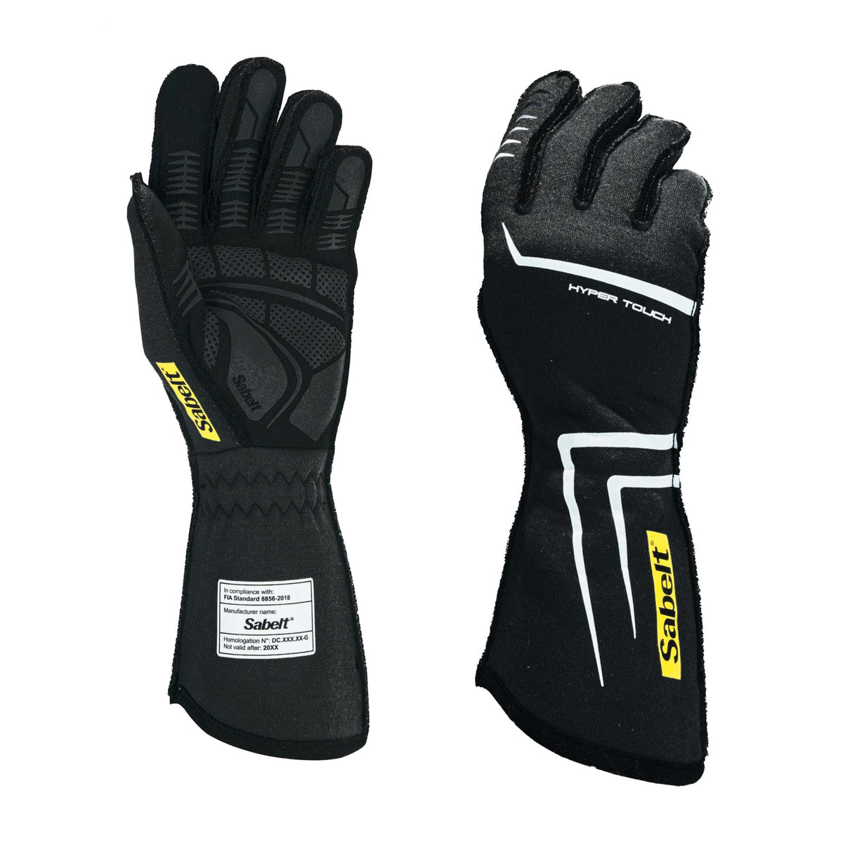 Sabelt Hero Hypertouch TG-12 Fire-Resistant Racing Gloves - FIA 8856-2018