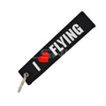 I Love Flying - Motorcycle Keychain - I LOVE FLYING