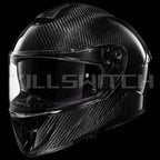ILM Full Face Motorcycle Carbon Fiber Helmet Model 861C - Carbon Fiber 3K / Small - Hot Sale