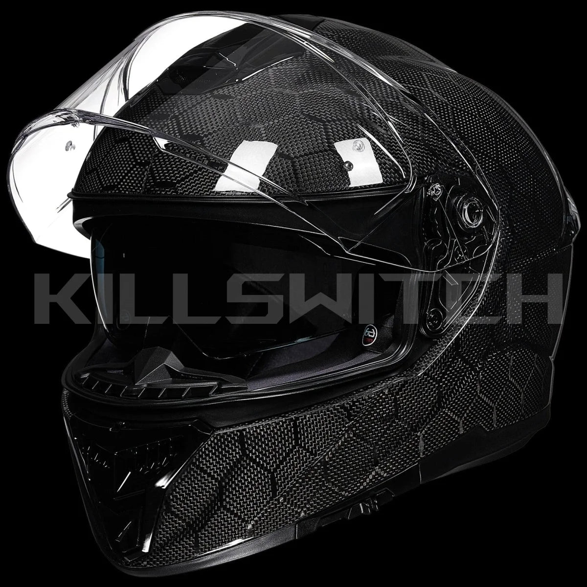 ILM Full Face Motorcycle Carbon Fiber Helmet Model 861C - Hot Sale