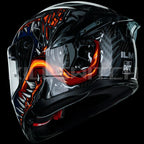 ILM Full Face Motorcycle Carbon Fiber Helmet Model 861C - Hot Sale