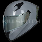 ILM Full Face Motorcycle Helmet Model Z501 - Gray / Small - Hot Sale
