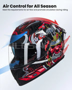ILM Full Face Motorcycle Helmet Model Z501 - Hot Sale