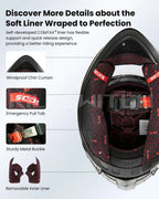 ILM Full Face Motorcycle Helmet Model Z501 - Hot Sale