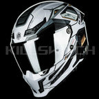 ILM Full Face Motorcycle Helmets Racing Helmet Model MF509 - Cyborg-gray / Small - Hot Sale