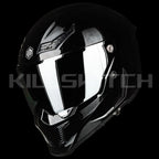 ILM Full Face Motorcycle Helmets Racing Helmet Model MF509 - Gloss-black / Small - Hot Sale