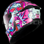 ILM Motorcycle Full Face Helmets DOT ECE Powersports Dual Visor Street Racing with Pinlock Cascos para Motos Model