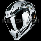 ILM Motorcycle Full Face Helmets DOT ECE Powersports Dual Visor Street Racing with Pinlock Cascos para Motos Model