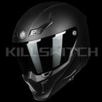 ILM Motorcycle Full Face Helmets DOT ECE Powersports Dual Visor Street Racing with Pinlock Cascos para Motos Model
