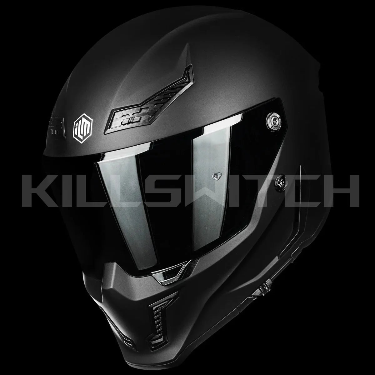 ILM Motorcycle Full Face Helmets DOT ECE Powersports Dual Visor Street Racing with Pinlock Cascos para Motos Model
