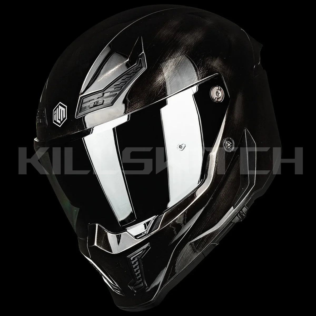 ILM Motorcycle Full Face Helmets DOT ECE Powersports Dual Visor Street Racing with Pinlock Cascos para Motos Model