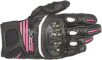 IN STOCK ALPINESTARS Women Stella SPX AC V2 Gloves - Black/Fuchsia - Large 3517319-1039-L - Gloves