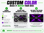 MPM Motorcycle Mat for Kawasaki Z400 - MM7410