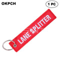 Lane Splitter - Motorcycle Keychain - PK0035