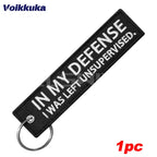 Left Unsupervised - Motorcycle Keychain - 1pc / 13 cm