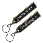 METALIZE™ Vintage Motorcycle Handmade Embroidered Keychain - decor