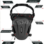 Motorcycle Bag Leg Side Hard Shell Fanny Pack