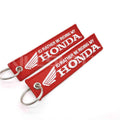Motorcycle Brand Embroidered Keychain - 1 - decor