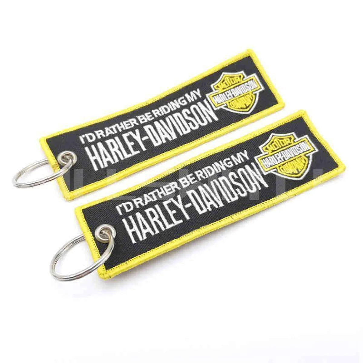 Motorcycle Brand Embroidered Keychain - 6 - decor