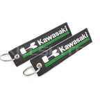 Motorcycle Brand Embroidered Keychain - 9 - decor