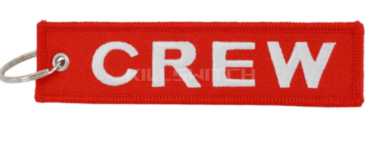 Motorcycle Embroidered Keychain - CREW - decor
