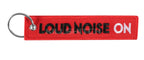 Motorcycle Embroidered Keychain - LOUD NOISE - decor