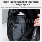 Motorcycle Helmet Backpack Large Capacity Travel Bags Reflective - Backpack-Black / CHINA