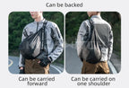 Motorcycle Helmet Backpack Large Capacity Travel Bags Reflective - Backpack-Black / CHINA