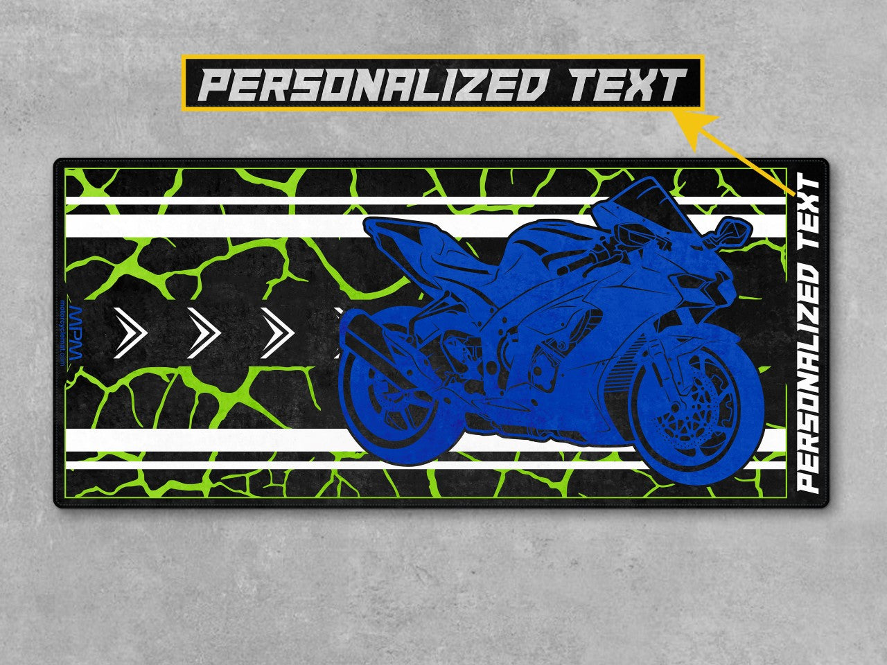 MPM Motorcycle Mat for Kawasaki ZX-10R - U202