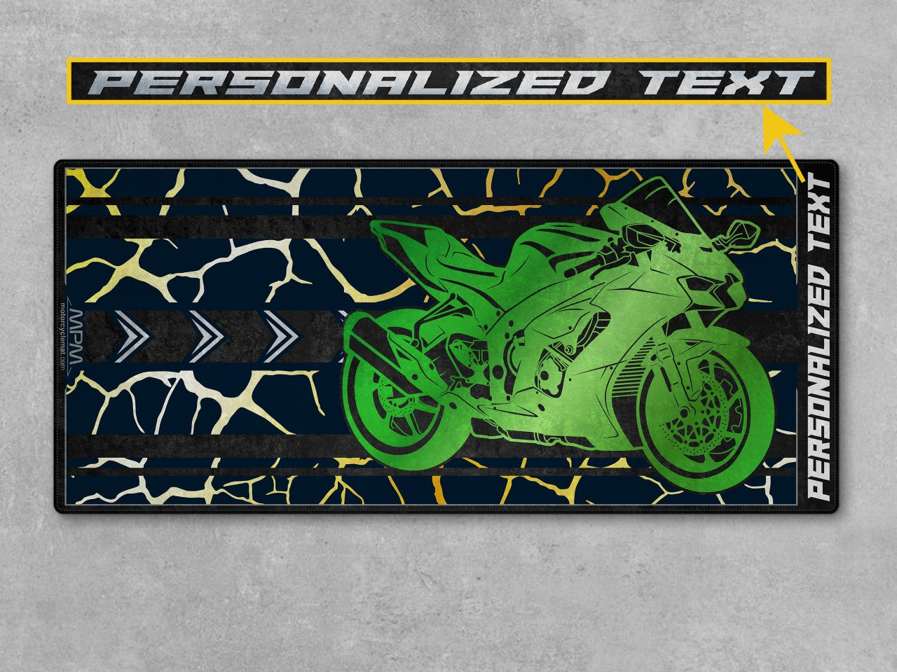 MPM Motorcycle Mat for Kawasaki ZX-10R - U202