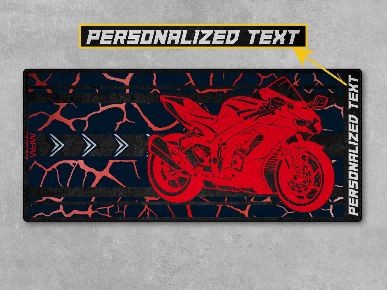 MPM Motorcycle Mat for Kawasaki ZX-10R - U202