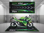 MPM Motorcycle Mat for Kawasaki Ninja 500 SE - MM4230