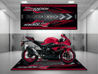 MPM Motorcycle Mat for 2025 Suzuki GSX-R1000 - U103