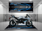 MPM Motorcycle Mat for 2025 Suzuki GSX-R1000 - U103