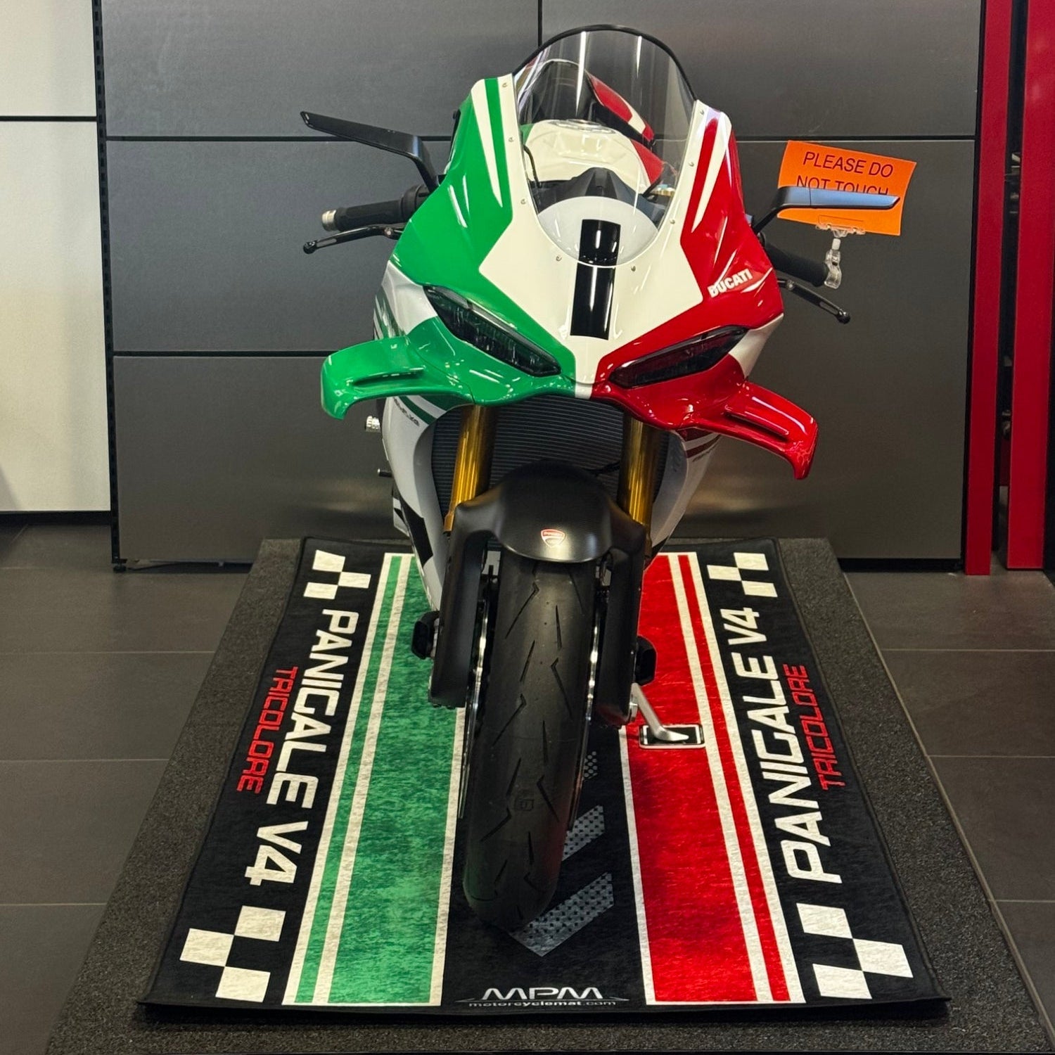 MPM Motorcycle Mat for Ducati Panigale V4 Tricolore - MM4204