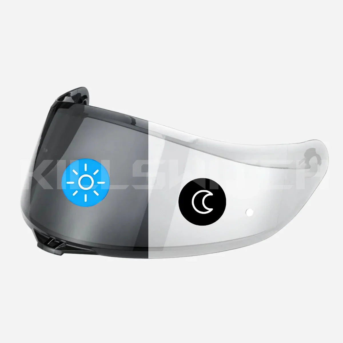 Photochromic New Style Visor for K1/K3SV/K5