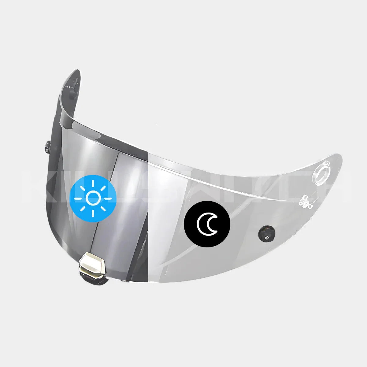 Photochromic Visor for HJC HJ20M C70