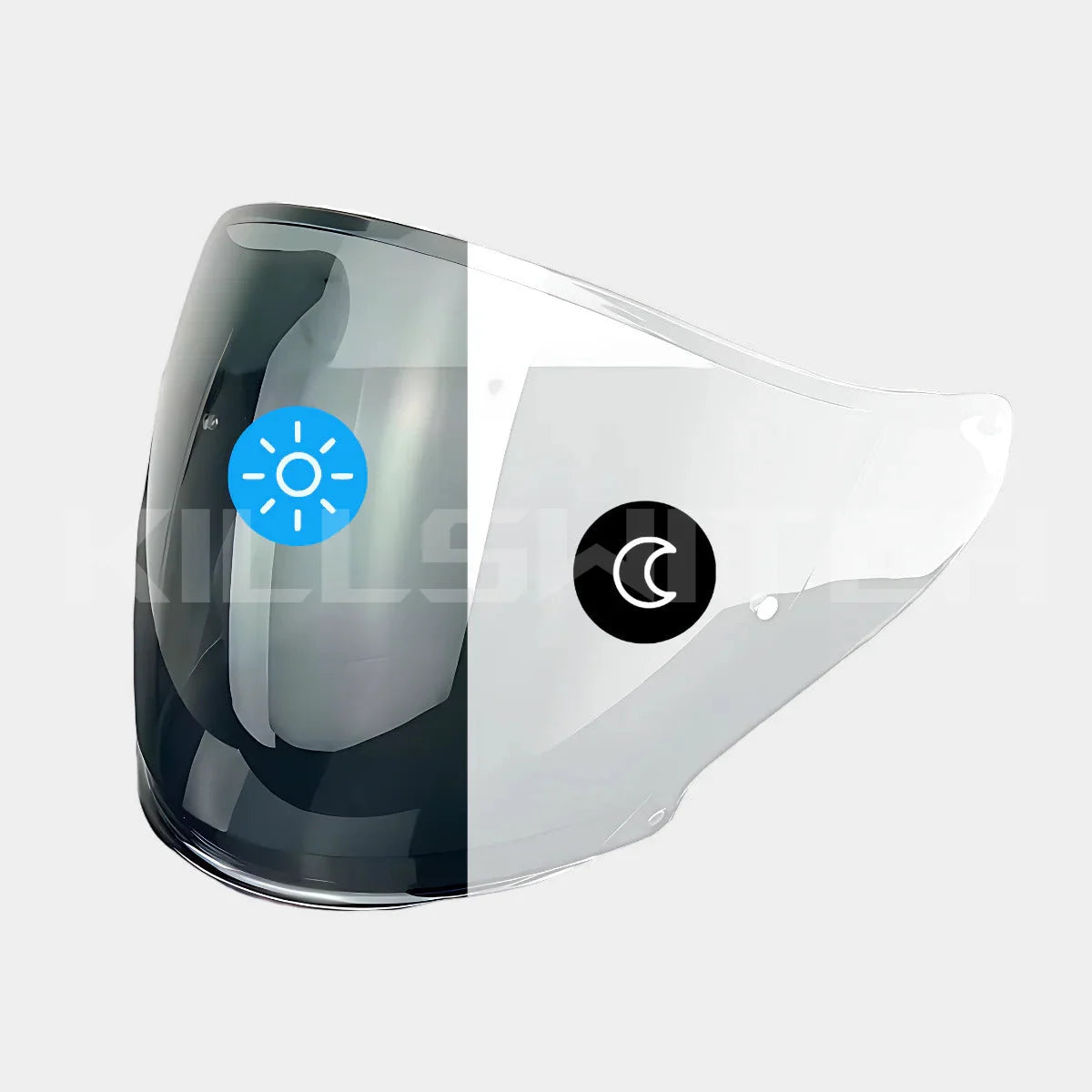Photochromic Visor for SHOEI J-Cruise 1 / 2 / 3 / J-Force 4 / CJ-2