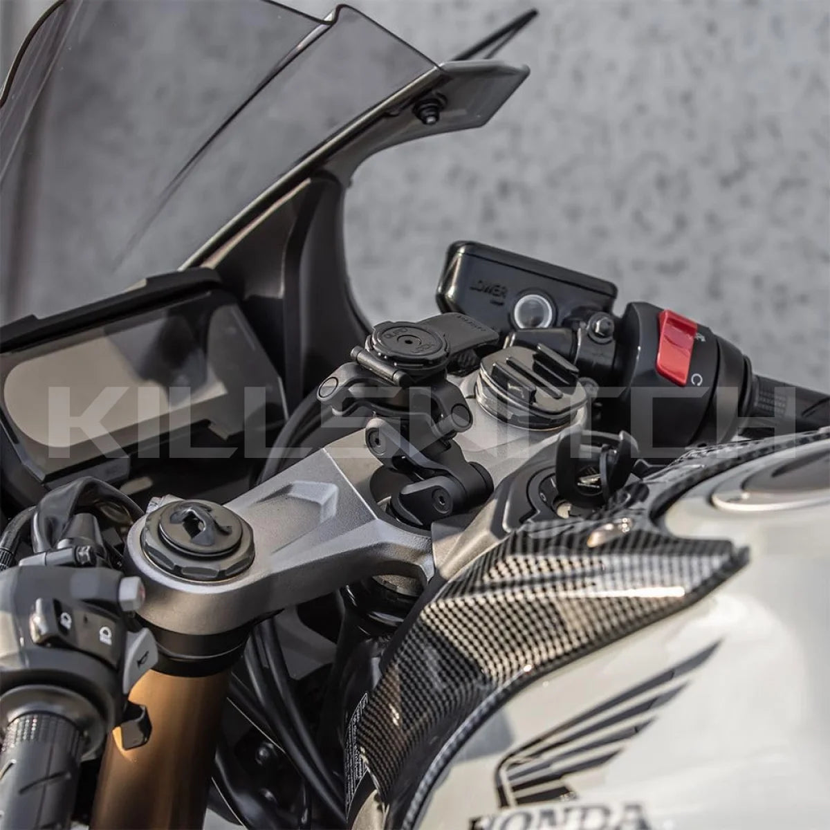 Quad Lock Motorcycle Fork Stem PRO Phone Mount
