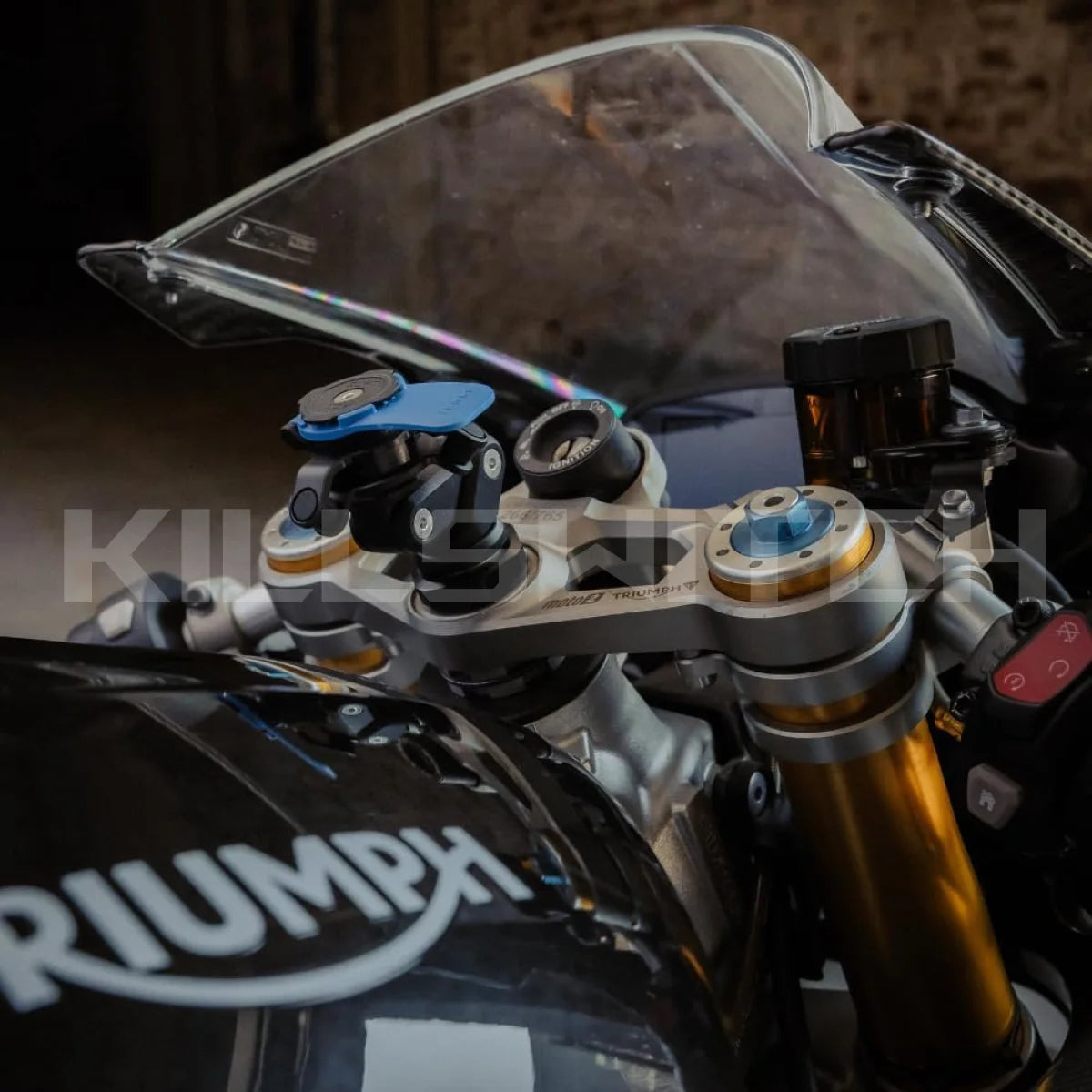 Quad Lock Motorcycle Fork Stem (V2) Phone Mount