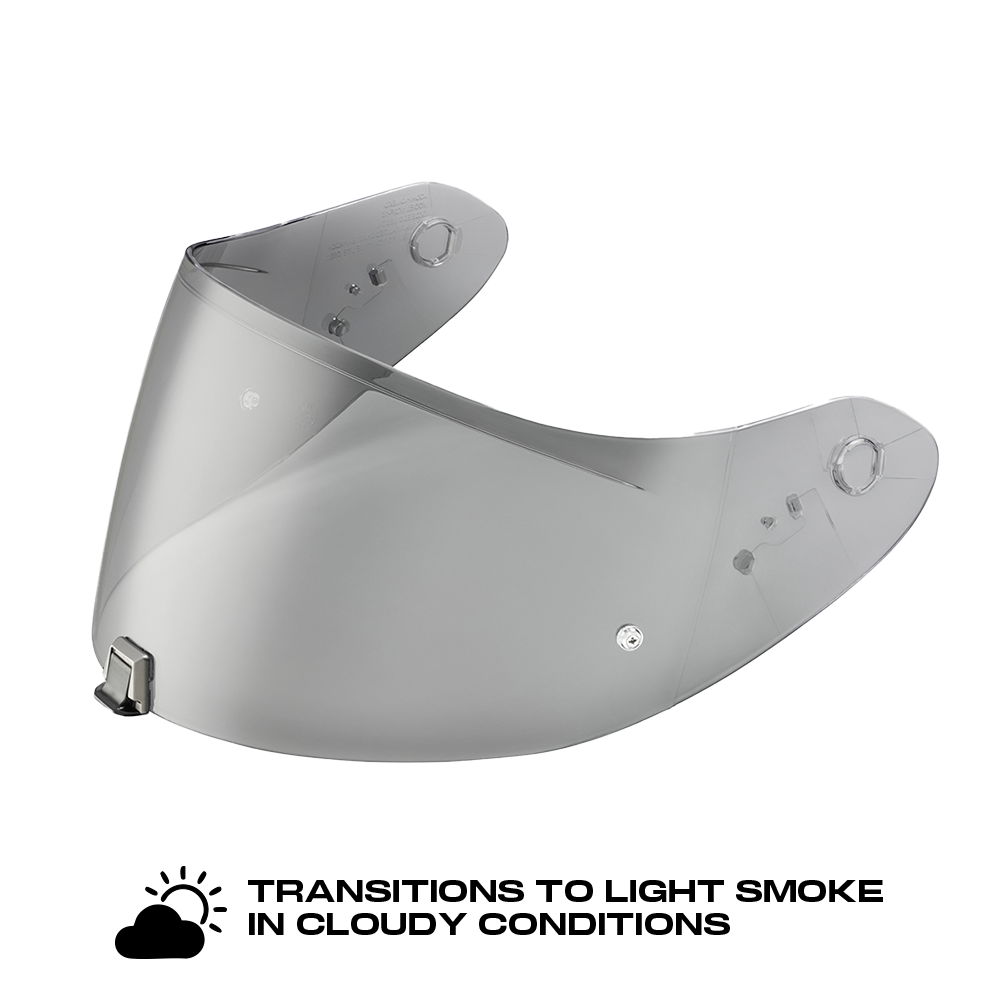 Photochromic Visor for Scorpion EXO R1 Air / St1400 / T520 / R330 Pinlock-Ready Face Shield